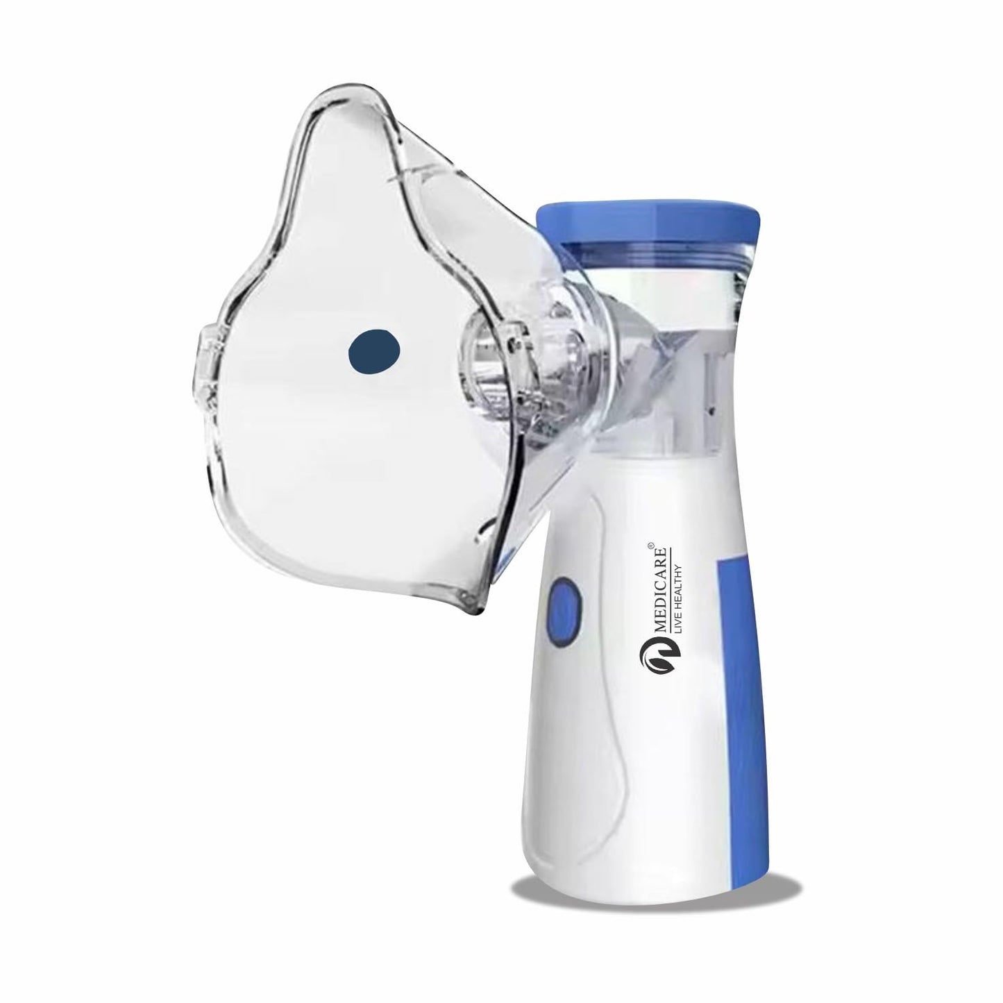 Mini Rechargeable Mesh Nebulizer | Portable Handheld Nebulizer for Adults & Kids | USB-C Silent Nebuliser for Asthma, Cough, Cold & Travel Use