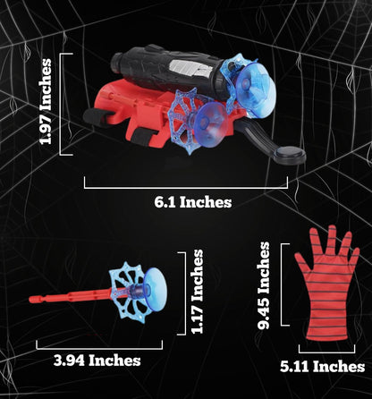 Web Shooter Toy – Superhero Wrist Launcher for Kids Role-Play Fun