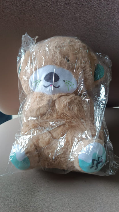 Soft Plush Musical Teddy Bear Toy with LED Light